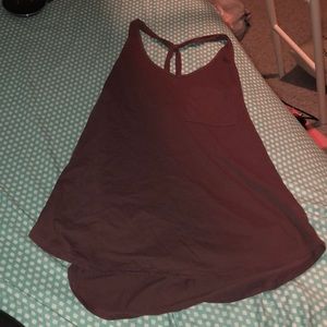 Dark purple tank top